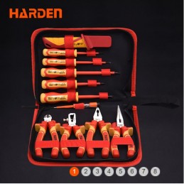 Insulated tools set, 11 pieces
