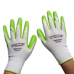 Nitrile coated gloves for...