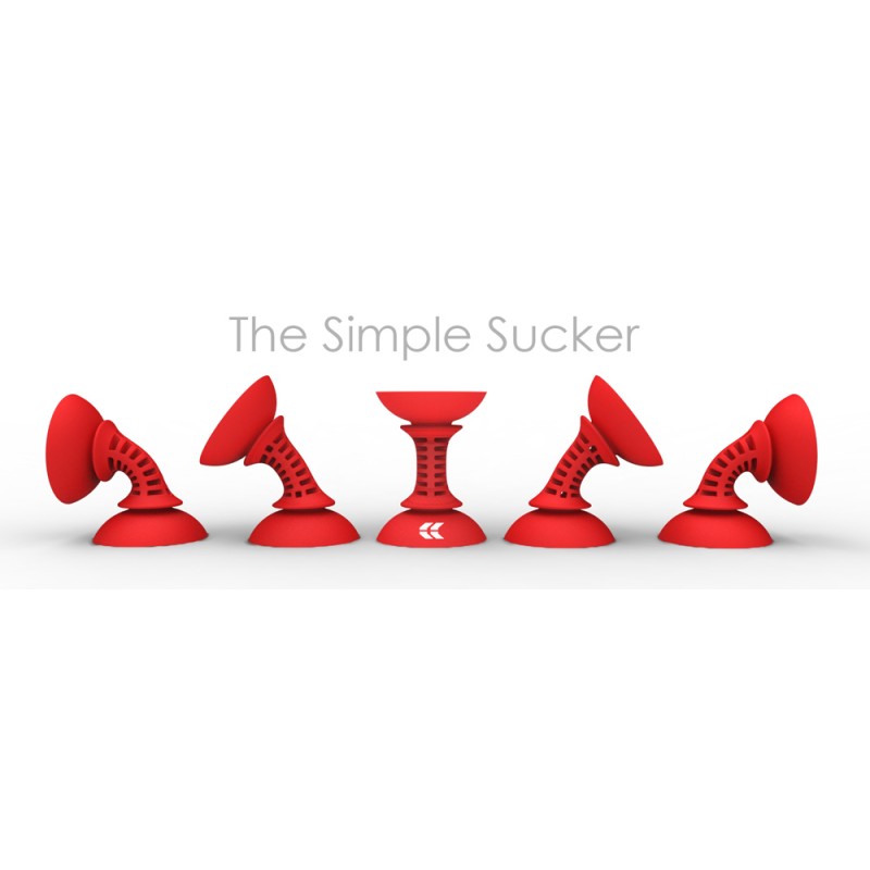 BAPPSUS Support Téléphone Ventouse Bleu – Silicone Universel Pour Bureau, Mur Ou Pare-brise