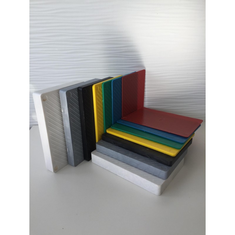 Plastic shim 100x150x3 mm green
