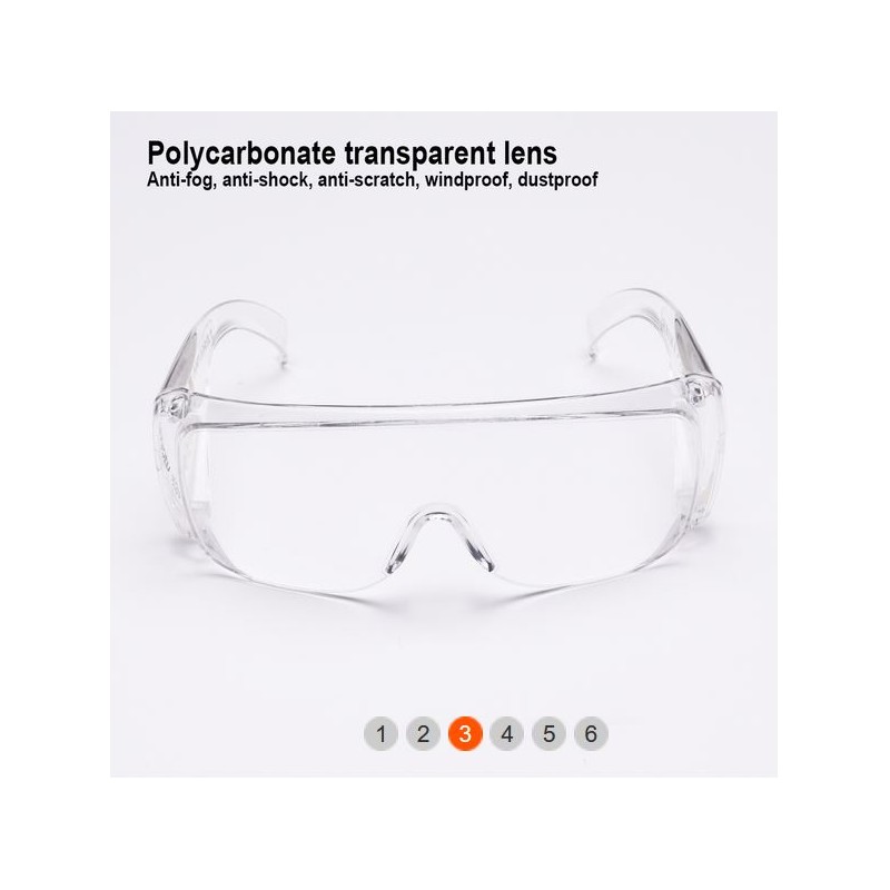 Safety goggle (overglasses/glasses)